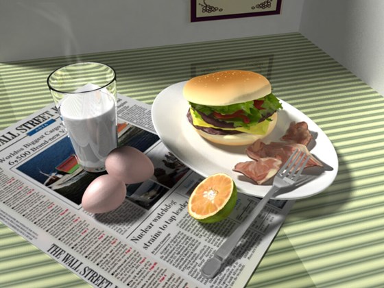 3D zone: Breakfast